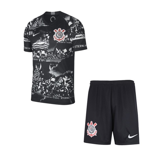 Maillot Football Corinthians Paulista Third Enfant 2019-20 Noir